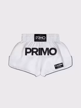 PRIMO: MAMBA SERIES MUAY THAI SHORTS - WHITE
