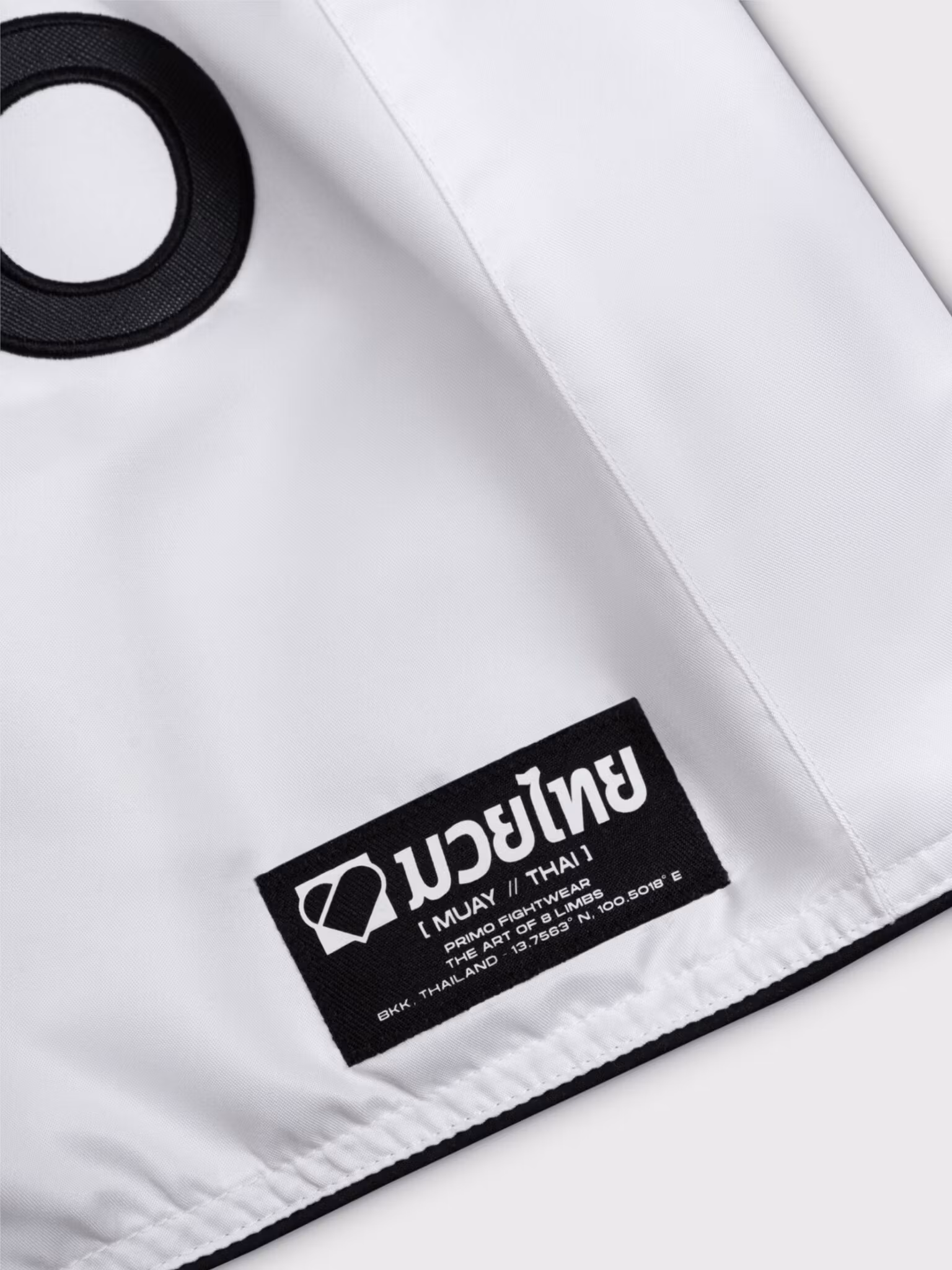 PRIMO: MAMBA SERIES MUAY THAI SHORTS - WHITE