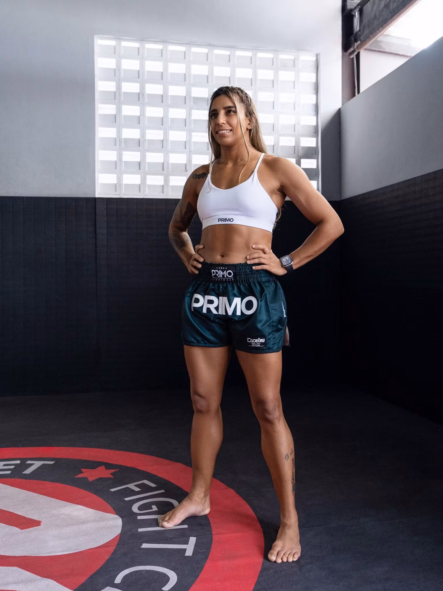 PRIMO: MAMBA SERIES MUAY THAI SHORTS - HUNTER GREEN