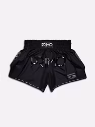 PRIMO: MUAY THAI SHORTS SUPER NYLON - BLACK PANTHER II