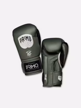 PRIMO: EMBLEM 2.0 BOXING GLOVES SEMI-LEATHER - ARMY GREEN