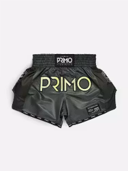 PRIMO: MUAY THAI SHORTS HOLOGRAM - GRÖN