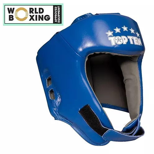 TOP TEN: HUVUDSKYDD WORLD BOXING LÄDER BLÅ