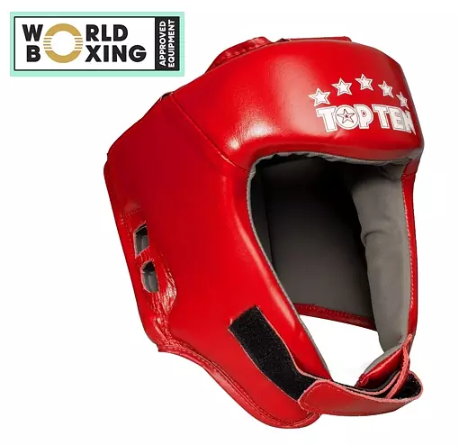 TOP TEN: HUVUDSKYDD WORLD BOXING LÄDER RÖD