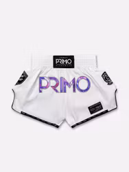PRIMO: MUAY THAI SHORTS HOLOGRAM - PURPLE HAZE