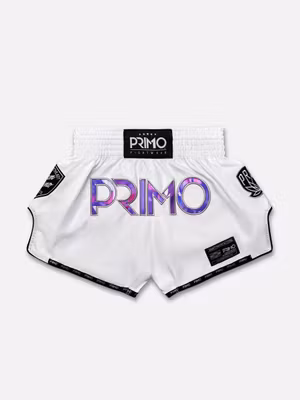 PRIMO: MUAY THAI SHORTS HOLOGRAM - PURPLE HAZE