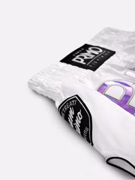 PRIMO: MUAY THAI SHORTS HOLOGRAM - PURPLE HAZE