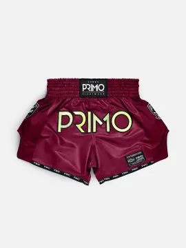 PRIMO: MUAY THAI SHORTS HOLOGRAM - VALOR RED