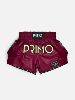 PRIMO: MUAY THAI SHORTS HOLOGRAM - VALOR RED