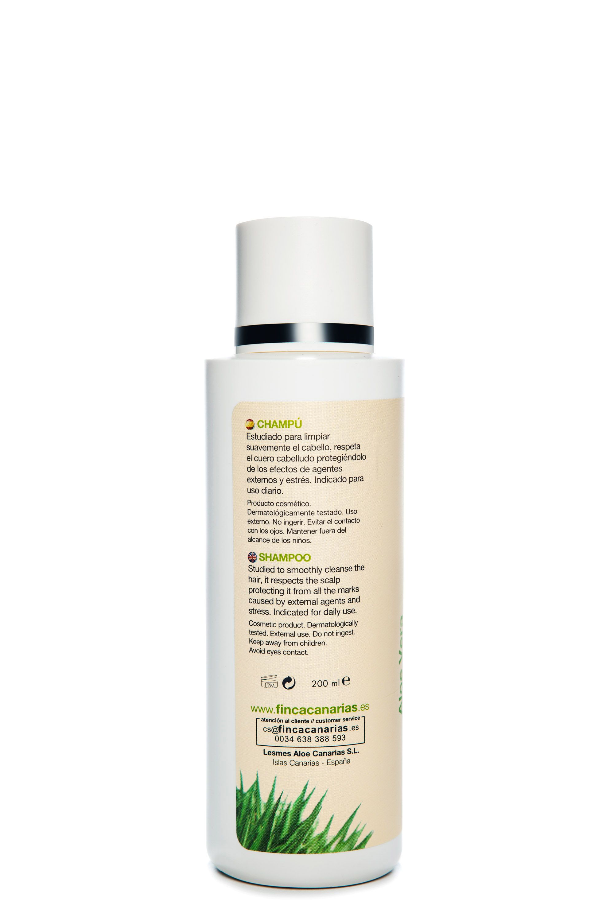 Shampoo med 50 % koldpresset Aloe Vera