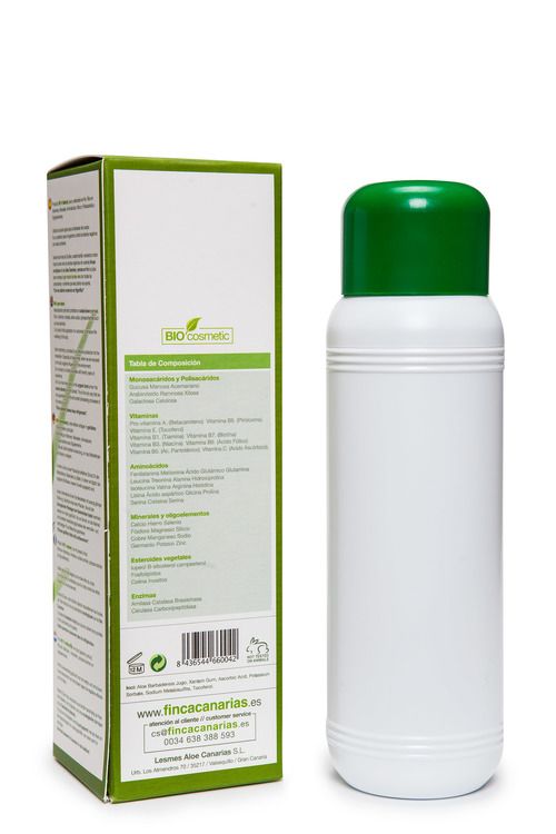 Färsk kallpressad Aloe Vera Gel 250ml - 98 % Aloe Barbadensis Miller