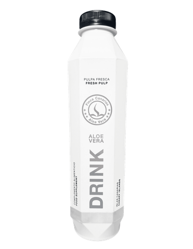 Färsk Aloe Vera Juice med fruktkött - 750 ml