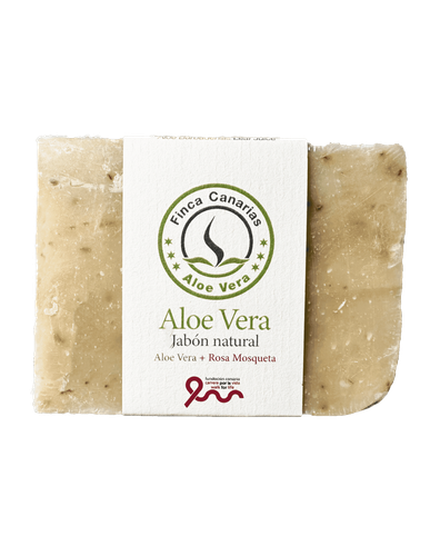 Handgjord Aloe Vera Tvål med nyponrosolja