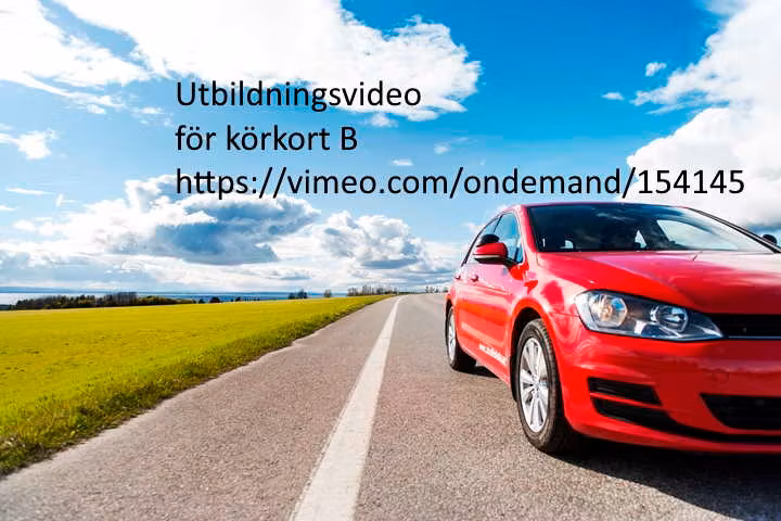 Utbildningsfilmer  A B BE C CE D Obs ! använd respektive länk vid köp.