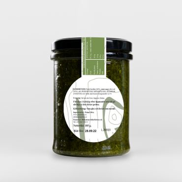 Pesto i Extra Virgin Olivolja