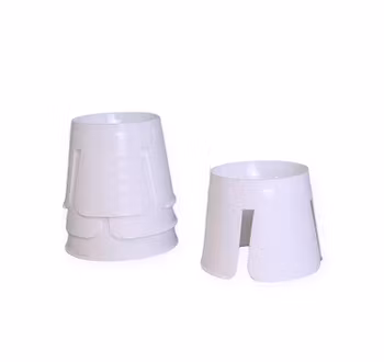 Färg koppar, 5 pack vit