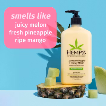 Hempz - Sweet Pineapple Honey Melon Herbal Body Moisturizer 500ml
