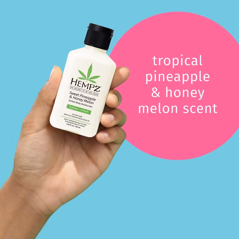 Hempz - Mini Sweet Pineapple & Honey Melon Herbal Body Moisturizer 66 ml