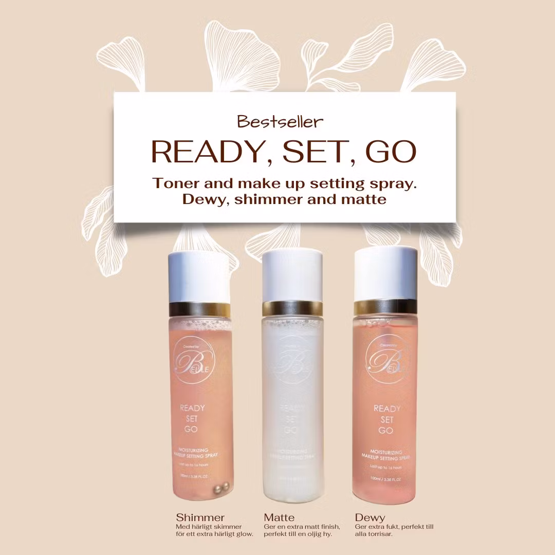 Created By Belle - Setting spray & toner