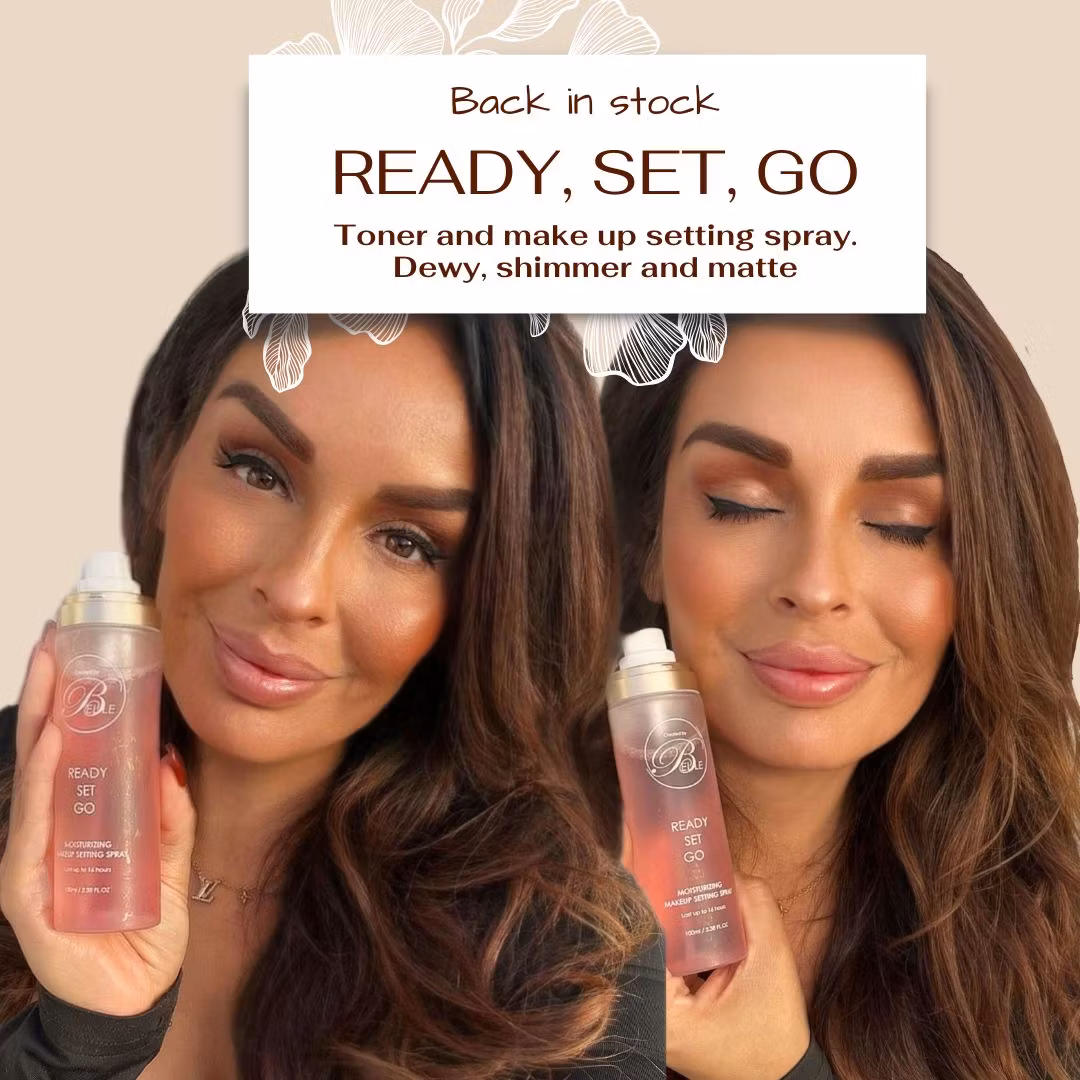 Created By Belle - Setting spray & toner