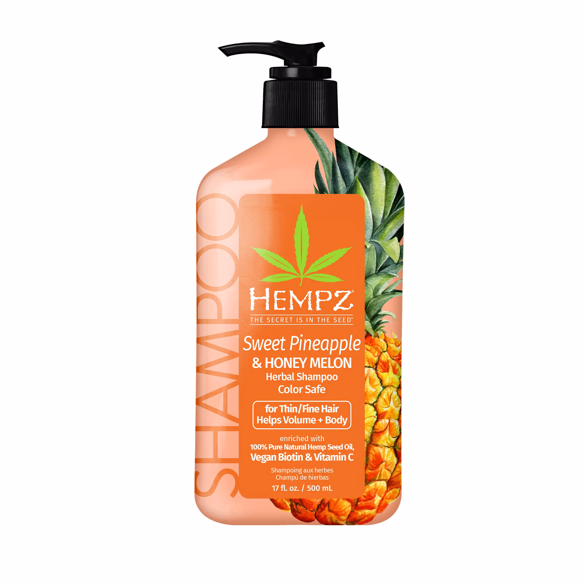 Hempz - Sweet Pineapple & Honey Melon Herbal Shampoo 500 ml