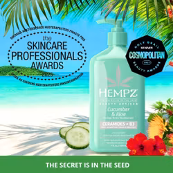 Hempz- Cucumber & Aloe Herbal Body Moisturizer 500ml