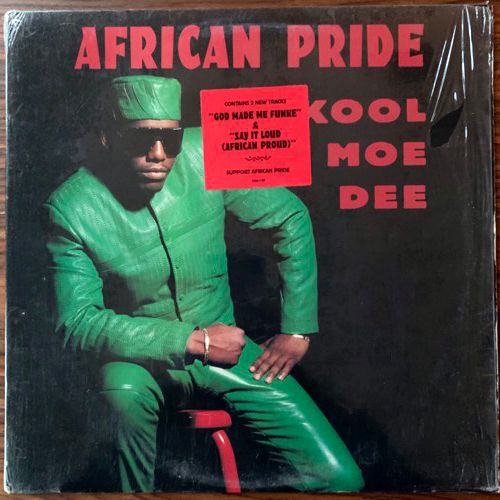 KOOL MOE DEE African Pride (Jive - USA original) (EX/VG+) 12" EP