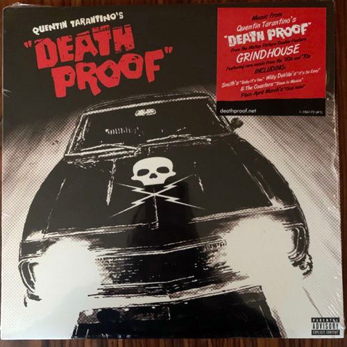 SOUNDTRACK Various ‎– Quentin Tarantino's "Death Proof" (Splatter vinyl) (Warner - USA original) (NM/EX) LP