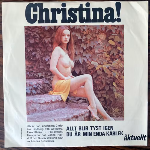 CHRISTINA LINDBERG Christina! (FIB Aktuellt - Sweden original) (VG+) 7"