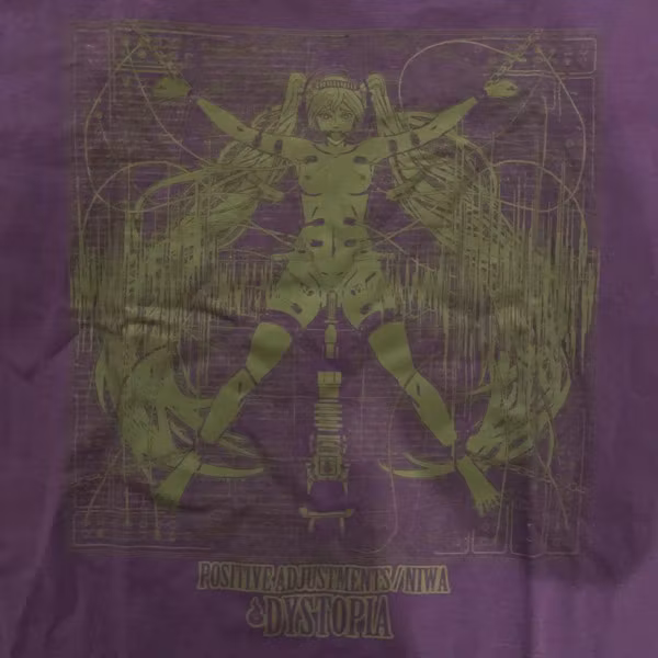 POSITIVE ADJUSTMENTS / NIWA Dystopia (M) (USED) T-SHIRT