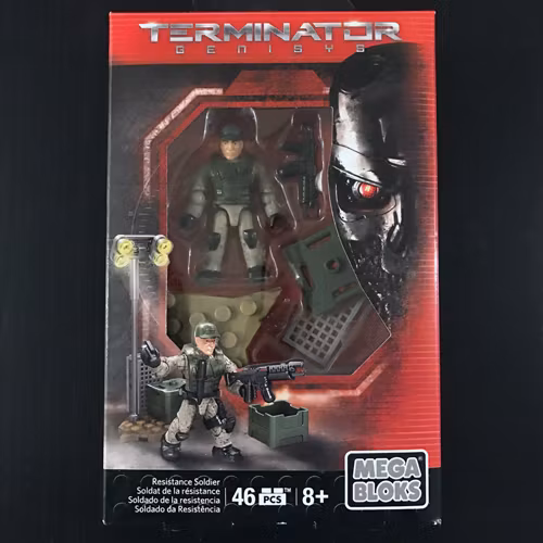 TERMINATOR GENISYS Resistance Soldier MEGA BLOKS