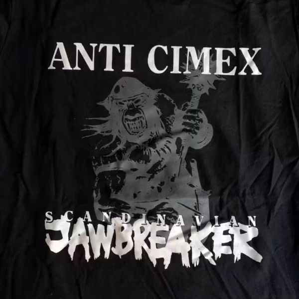 ANTI CIMEX Scandinavian Jawbreaker (S) (USED) T-SHIRT