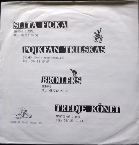 VARIOUS .EP. (Bresa - Sweden original) (VG) 7"