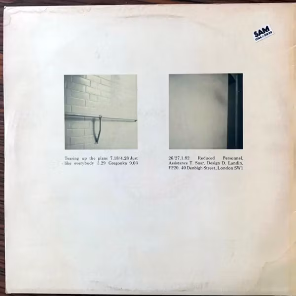 23 SKIDOO Tearing Up The Plans (Pineapple - UK original) (VG+/EX) 12"