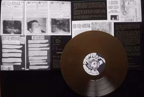 PAN-THY-MONIUM ...Dawn / Dream II (Gold vinyl) (The Crypt - USA original) (EX/NM) LP