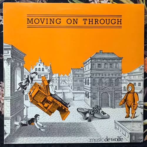PARADOX Moving On Through (Music De Wolfe - UK original) (VG+) LP