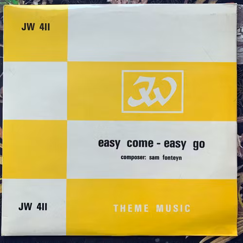 SAM FONTEYN Easy Come Easy Go (JW Theme Music - UK original) (VG+) LP