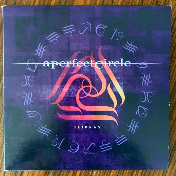 A PERFECT CIRCLE 3 Libras (Virgin - UK original) (VG+) 7"