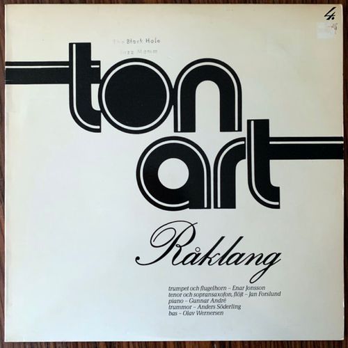 RÅKLANG Råklang (Tonart - Sweden original) (VG/VG+) LP