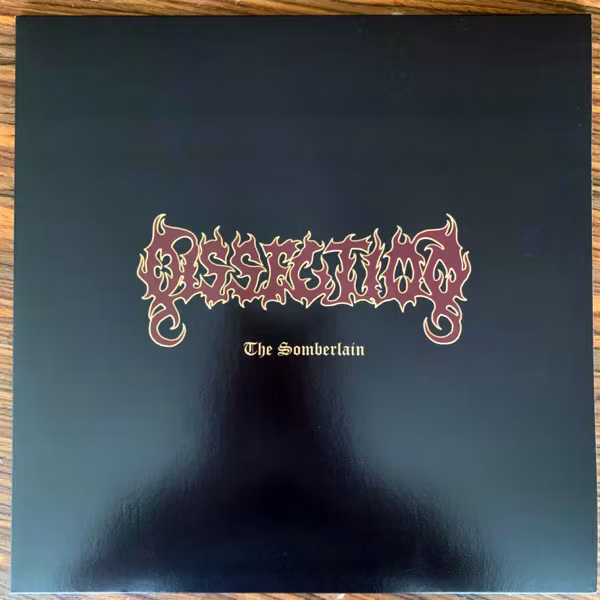 DISSECTION The Somberlain (Gold vinyl) (Black Lodge - Sweden reissue) (EX/NM) LP