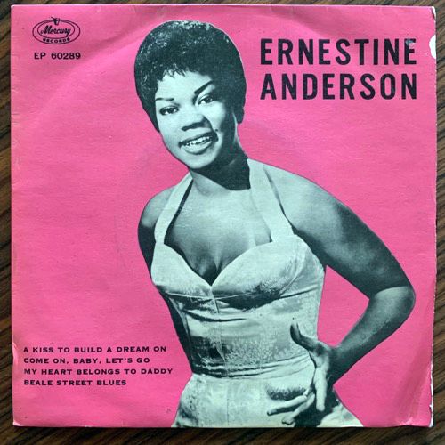 ERNESTINE ANDERSON A Kiss To Build A Dream On (Mercury - Denmark original) (VG) 7"