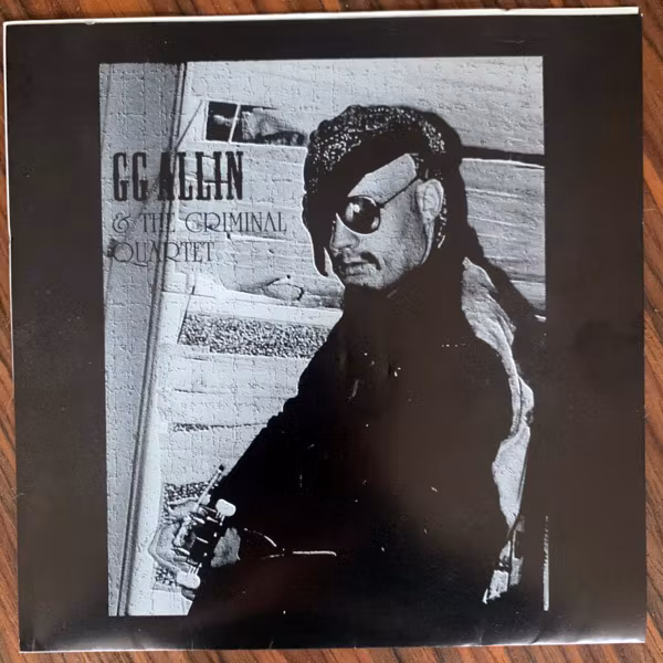 GG ALLIN & THE CRIMINAL QUARTET Son Of Evil (Vinyl Retentive - USA original) (VG+) 7"