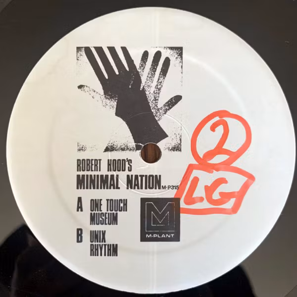 ROBERT HOOD Minimal Nation (M-Plant - USA original) (VG+) 2x12"