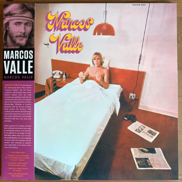 MARCOS VALLE Marcos Valle (Light in the Attic - USA 2013 reissue) (EX) LP