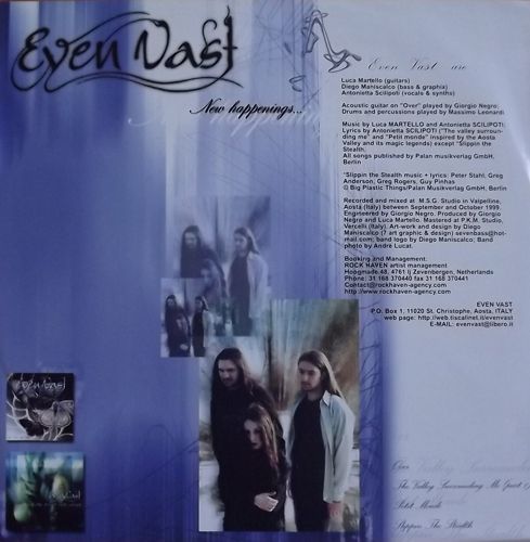 EVEN VAST Where The Trees Still Speak (Painkiller - Belgium original) (EX) PIC 12"