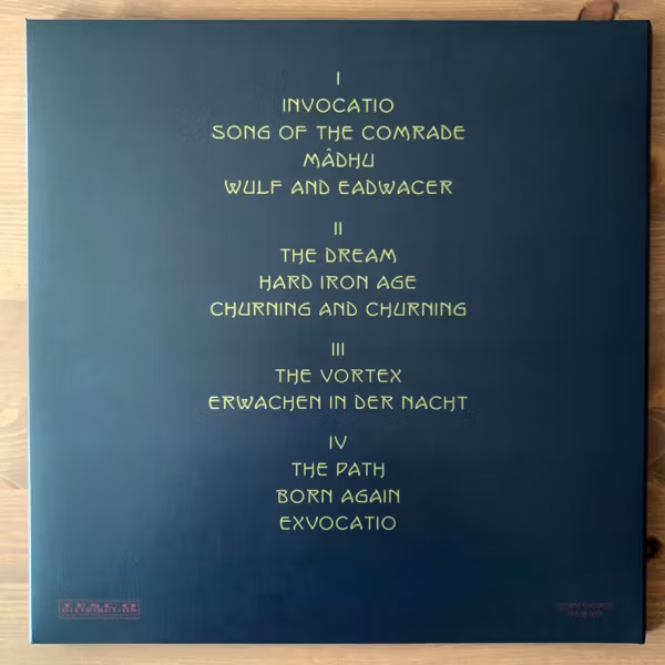 BLOOD AXIS Born Again (Storm - USA original) (NM) 2LP