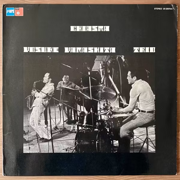YOSUKE YAMASHITA TRIO Chiasma (MPS - Germany original) (VG+) LP