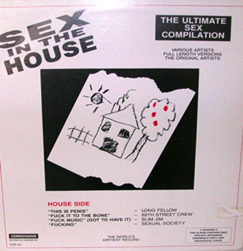 VARIOUS Sex in the House / Sex in the Hood (Connoisseur - USA original) (VG/VG+) LP