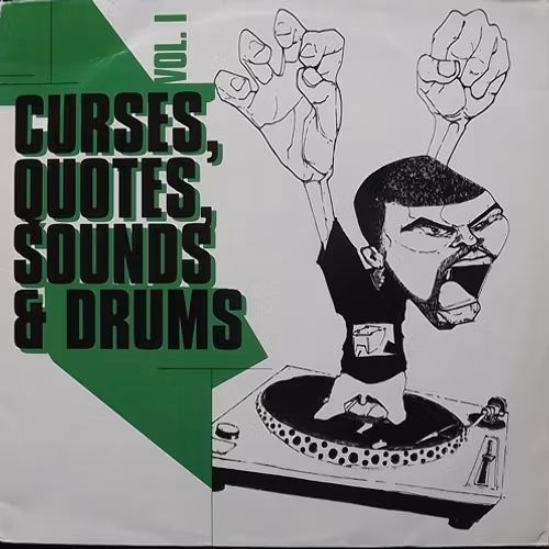 VARIOUS Curses, Quotes, Sounds & Drums Vol 1 (Hong Kong - Germany original) (VG) LP