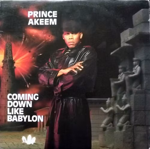 PRINCE AKEEM Coming Down Like Babylon (Chicago Tip - USA original) (VG+) LP